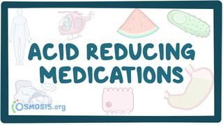 Video poster for Acid reducing medications