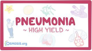 Video poster for High Yield: Pneumonia