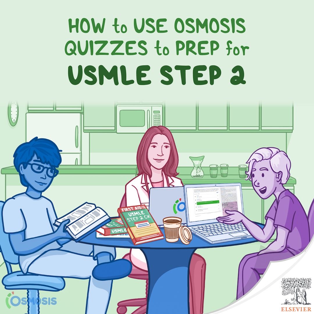 How to Use Osmosis Quizzes to Prep for USMLE® Step 2