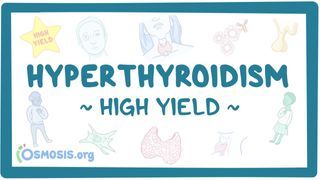 Video poster for High Yield: Hyperthyroidism