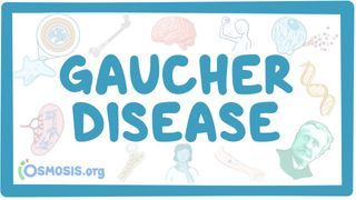 Video poster for Gaucher disease