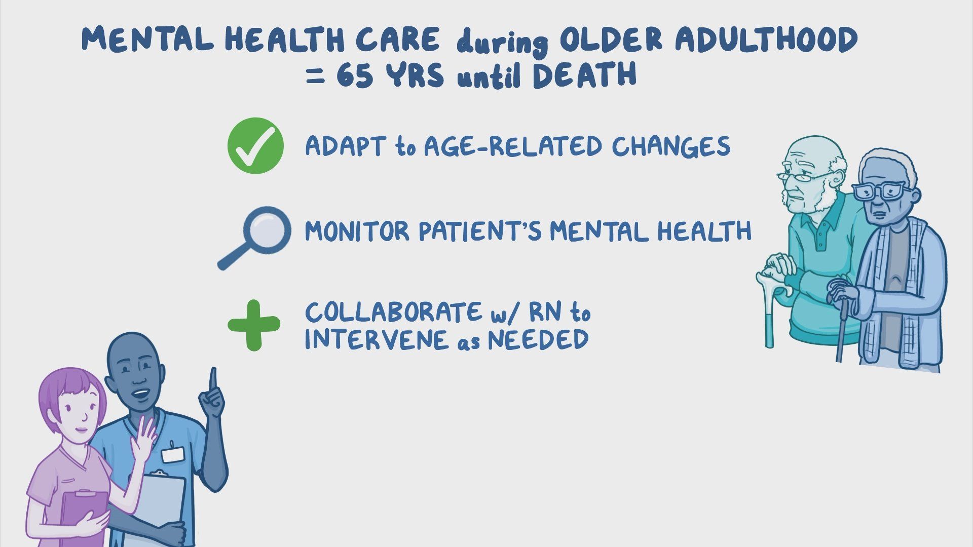 Video: Mental Health Care of Older Adults | Osmosis