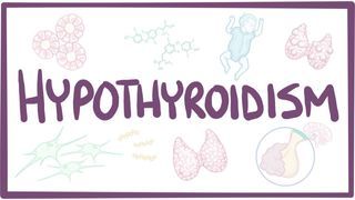 Video poster for Hypothyroidism