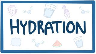 Video poster for Hydration