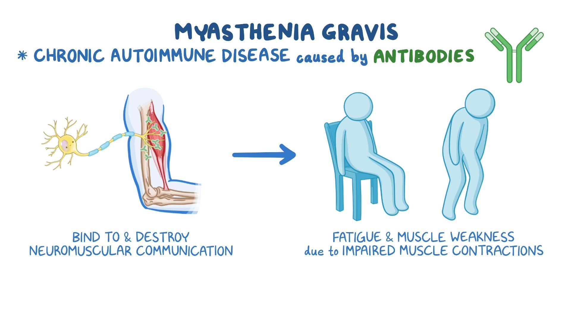 Video myasthenia gravis nursing