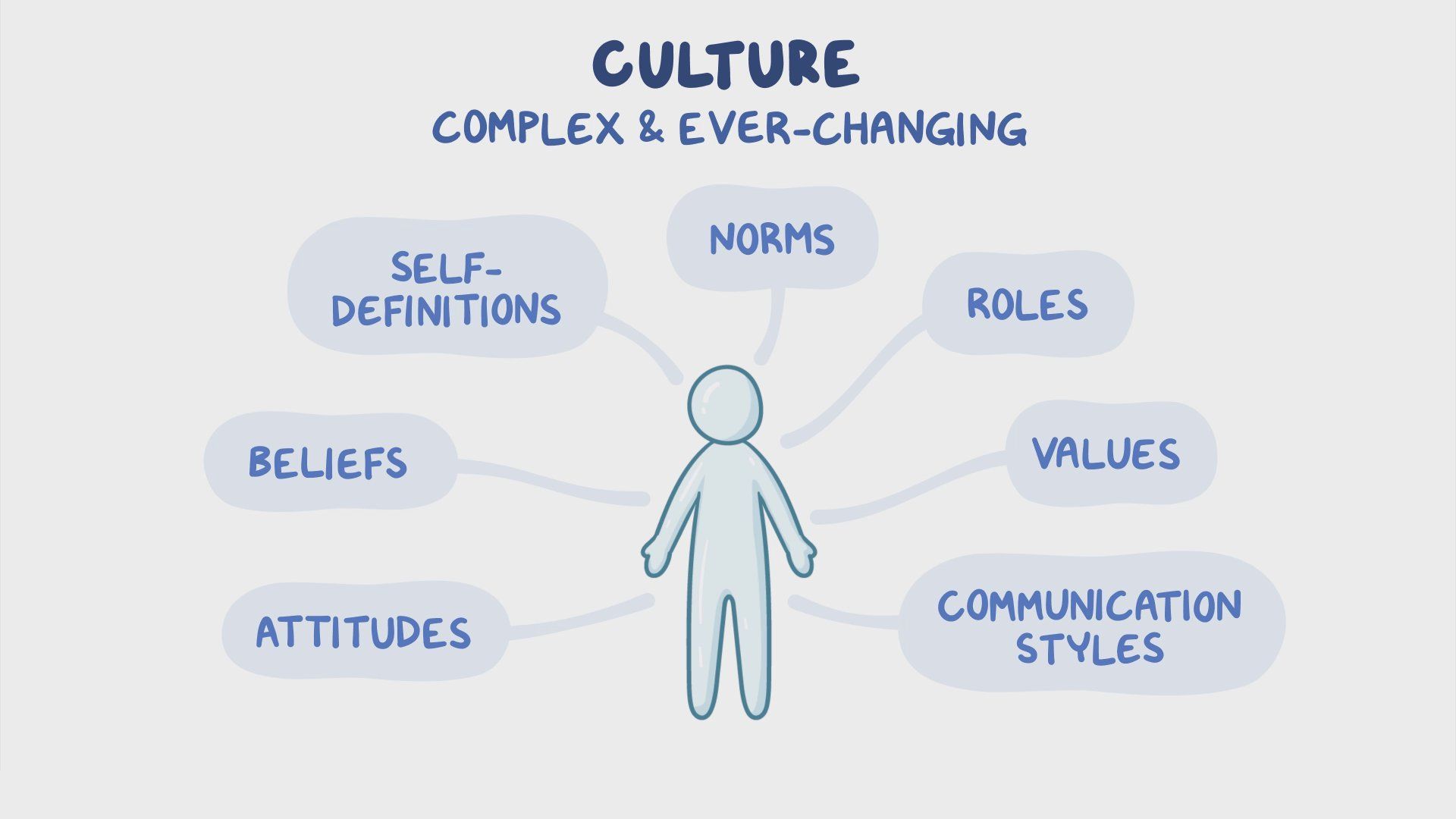 Video concepts of cultural assessment